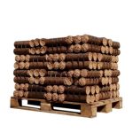 Verdichtetes Holz – Nachtbriketts, Halbpallette à 480 kg