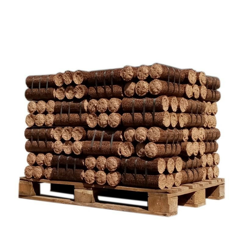 AE112KJK Verdichtetes Holz – Nachtbriketts, Halbpallette à 480 kg – Bild 1