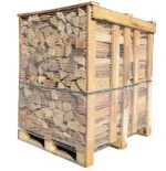 Kammergetrocknetes Brennholz – Eiche und Buche – 33 cm Scheite, Palette 2,5 Raummeter (1,75 m³)