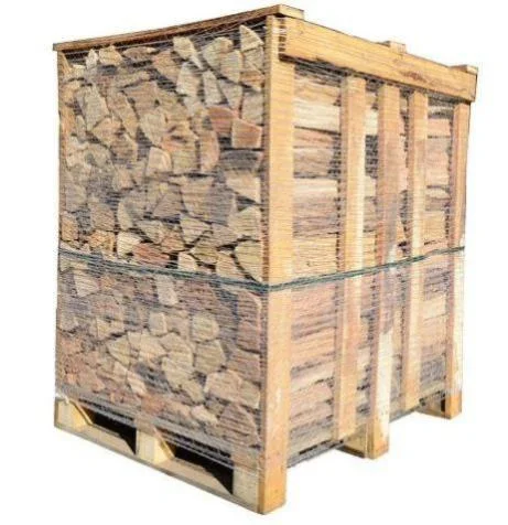 Bois3 Kammergetrocknetes Brennholz – Eiche und Buche – 33 cm Scheite, Palette 2,5 Raummeter (1,75 m³) – Bild 1
