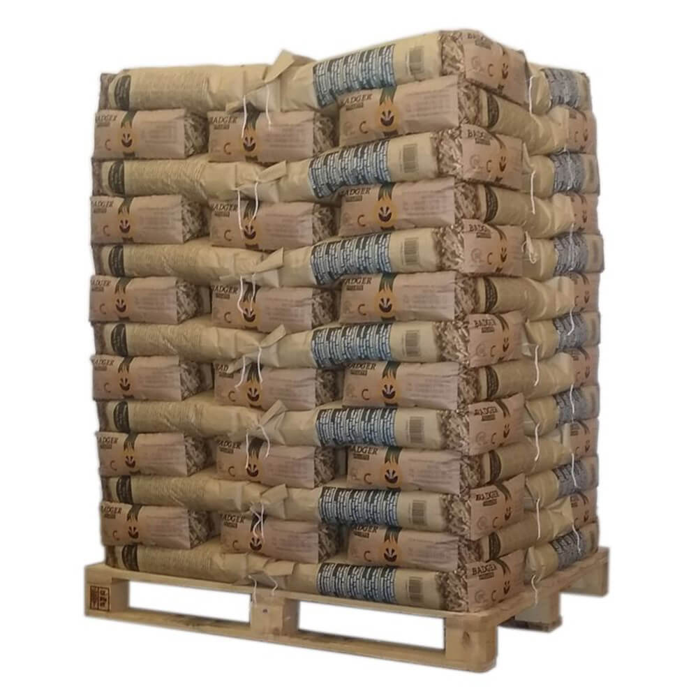 PA13 Badger Pellets – Palette mit 65 Säcken à 15 kg – Bild 1