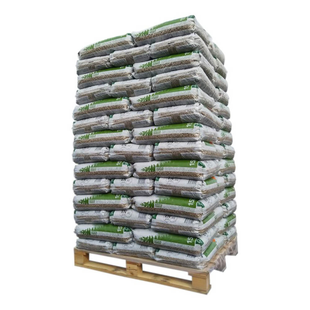 PA2 Pellet Green Forest – Bancale da 70 sacchi da 15 kg – Bild 1
