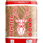 RENTIER Holzpellets – Palette mit 70 Säcken à 15 kg