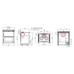 LA NORDICA Verona XXL Majolika – 7 kW – Bild 4